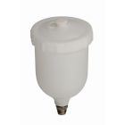 Spray gun paint pot with male thread. 600ml