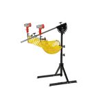Waterbased paint air dryer with fully rotating frame, fitted with 2 x venturi drying guns 