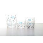 Plastic paint mixing cups with ratios. 2300ml . 100 cups per box