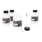 Touch up paint bottle. 500ml capacity with inbuilt brush & agitating marble. Secure fitted lid. 200 bottles per case. 
