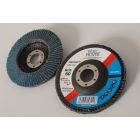 Zirconium Flap Disc,  115mm, 80 Grit, 22.2mm Centre Bore, 10 Discs