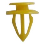 Trim Clip Yelw Panel Clip to fit 8mm Hole. PK10