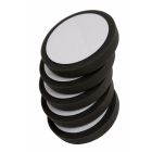 Polishing Pad, 150mm x 30mm Soft Black H & L, Pack Of 5