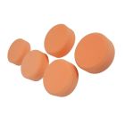 Compounding Pad, 75mm x 30mm, Orange, Pack of 5