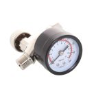 Mini air regulator for spray guns. 1/4"bsp thread 