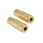 Air Fitting Quick Coupler U.K Style 1/4 Female Thread 2pcs