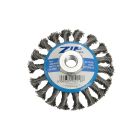 ZIP Wire Brush Wheel, Blue Bevel 95mm M14 Thread for115mm