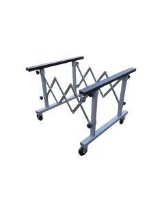 Mobile extendable workshop trestle. 230 to 130mm working area. Height adjustable 