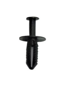 Trim Clip Blk Push Rivet to fit 7mm Hole. PK 10