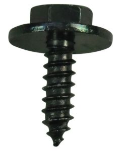 Trim Clip Blk Tack Screw to fit 4.8mm Hole. PK 10