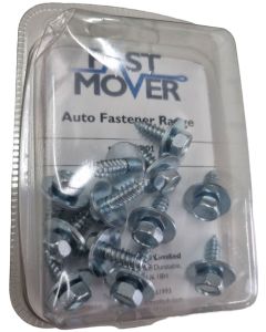 SHEET METAL SCREWS WITH WASHER 10X19mm pk12