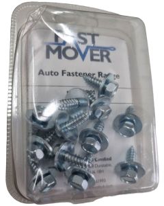 SHEET METAL SCREWS WITH WASHER 10X19mm, 12pcs