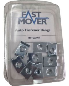 U-NUT SPEED FASTENER NO.14 6.3mm pk10