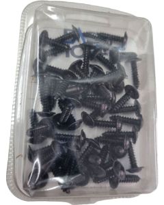 BLACK SELF TAPPING SCREW 10X19mm, 50pcs