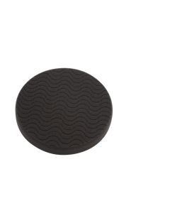 150mm Soft Ventilated Black Polishing Pad With Hook & Loop For Machine Use