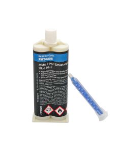  Fast Mover Tools, MMA 2 Part Structural Bonding Glue, 50ml Cartridge 