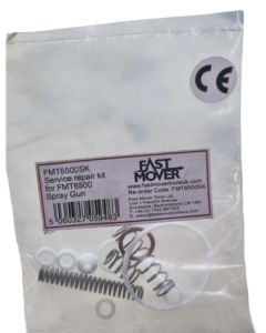FMT6500 LVLP Gravity Feed Spray Gun Service Repair Kit
