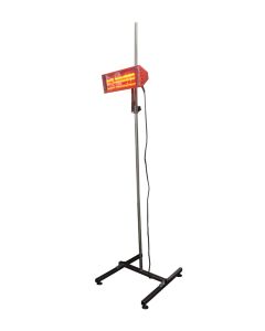 Infrared paint dryer on a stand with switch. 240volt 1000watt