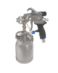 HVLP turbine spray gun with 1000ml paint pot 2.0mm air cap 