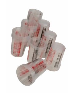 Paint Mixing Cups, Plastic, 600cc Marked, Box of 1000