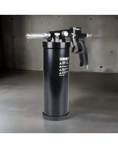 Wax injection spray gun with 1000ml pot. Will accept 1ltr cartridges 