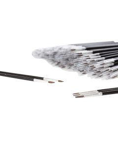 Fast Mover Tools,No 2 4mm Touch Up Brushes, 200pcs 