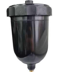 Black Pot For FMT9800 Gravity Spray Gun, 600cc 