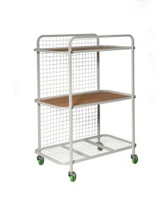 Parts Storage Cart, 3 Shelves, 210Kg Capacity 