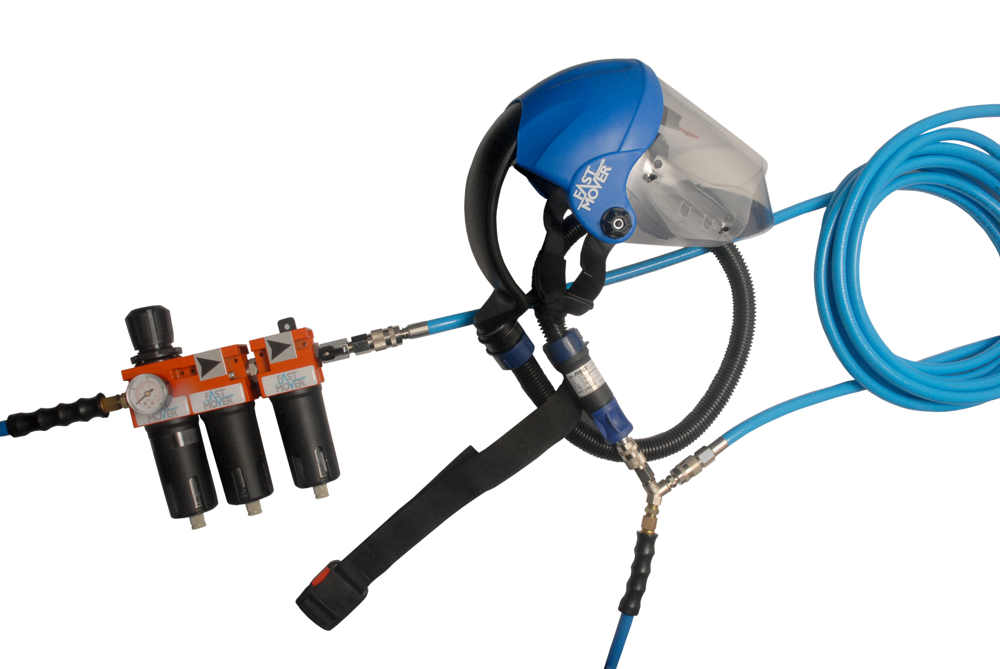 Why an air fed mask will protect me when spraying 